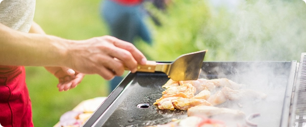 Cuisine d'extérieur Plancha